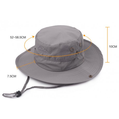 Wide Brim Bucket Hat