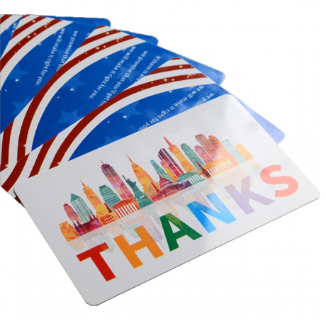 Custom Plastic Gift Cards