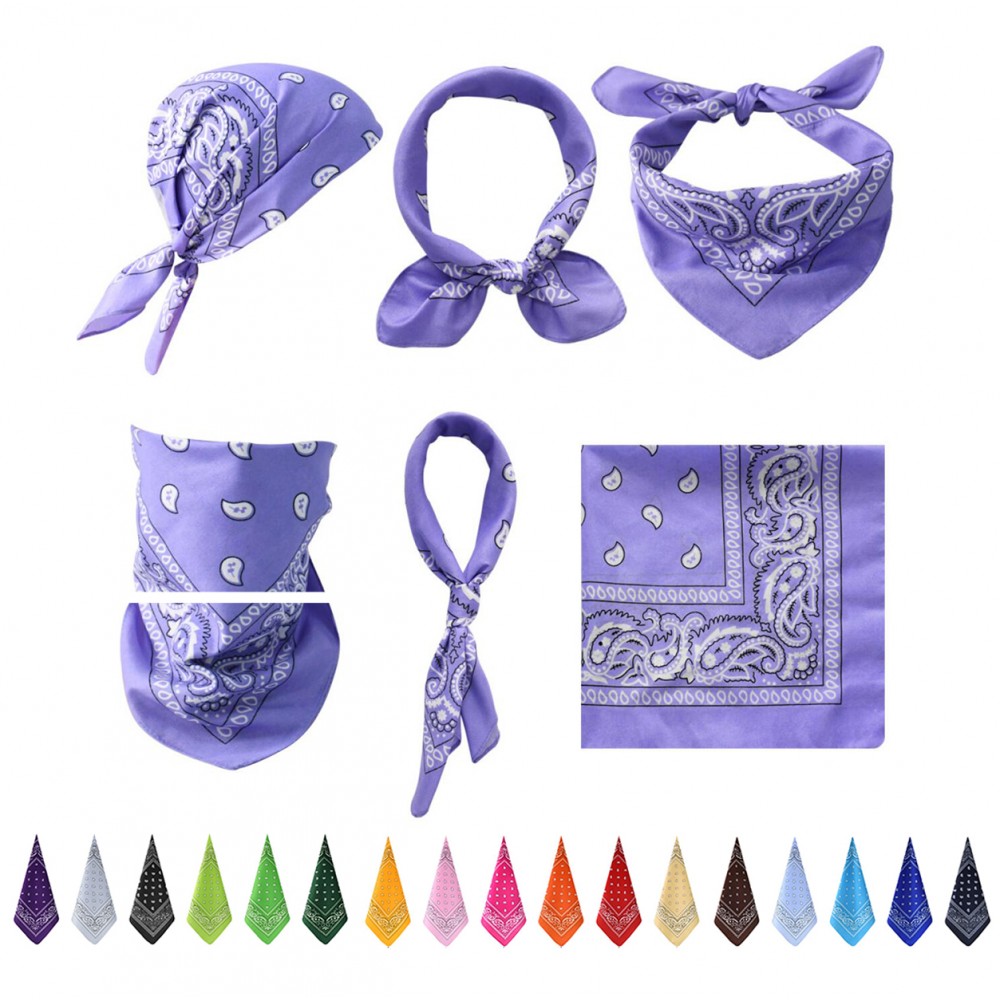 Full Color Polyester Square Bandanna