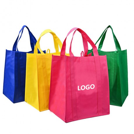 Large Non-Woven Grocery Tote Bag