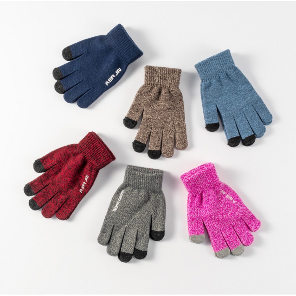 Winter Touchscreen Knit Gloves