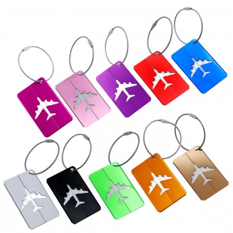 Aluminum Alloy Travel Luggage Tag