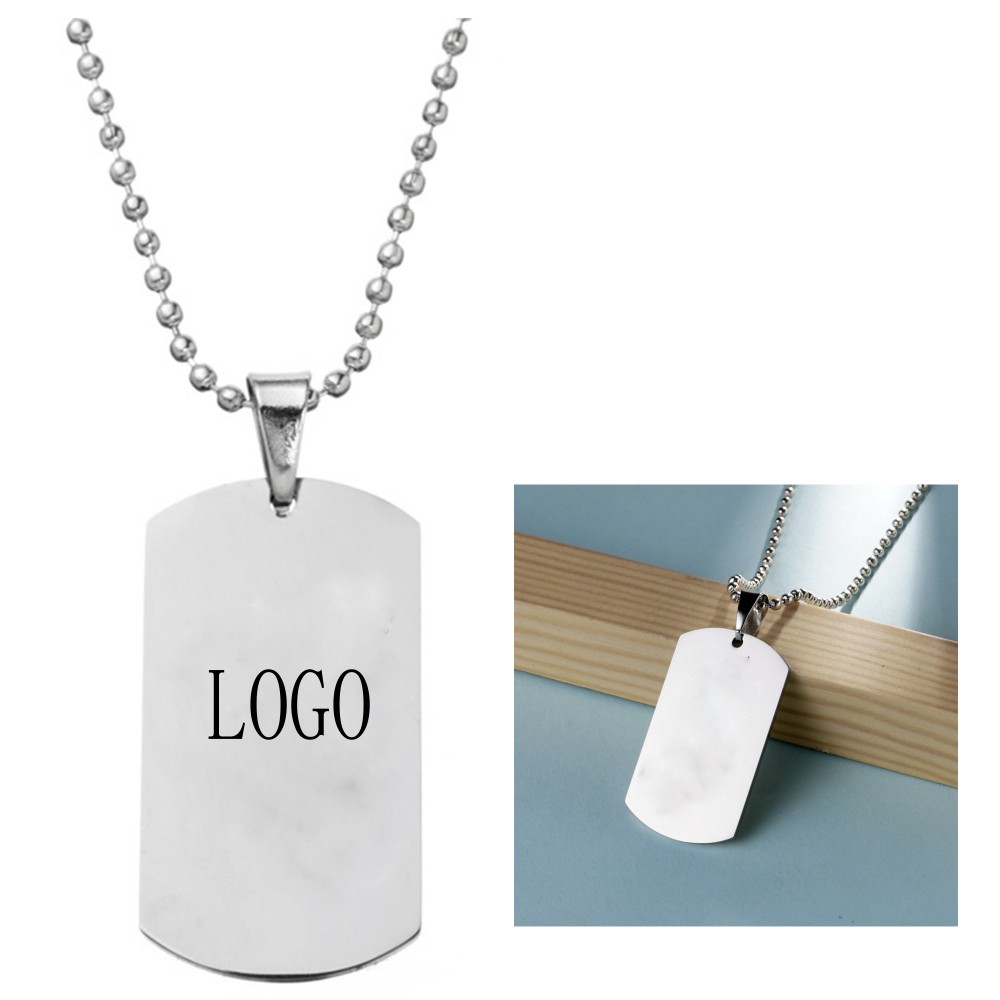 MOQ 50 Trend Souvenir Custom Necklace