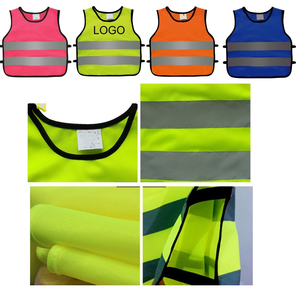 MOQ50 Children Reflective Safety Vest