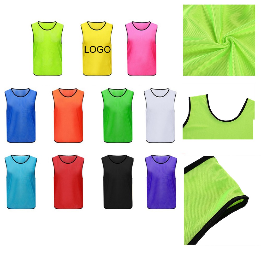 MOQ50 Polyester Sports Team Vest