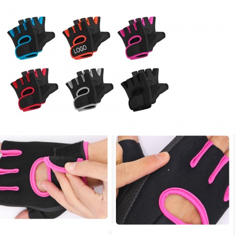 Fitness Exercise Half Finger Gloves