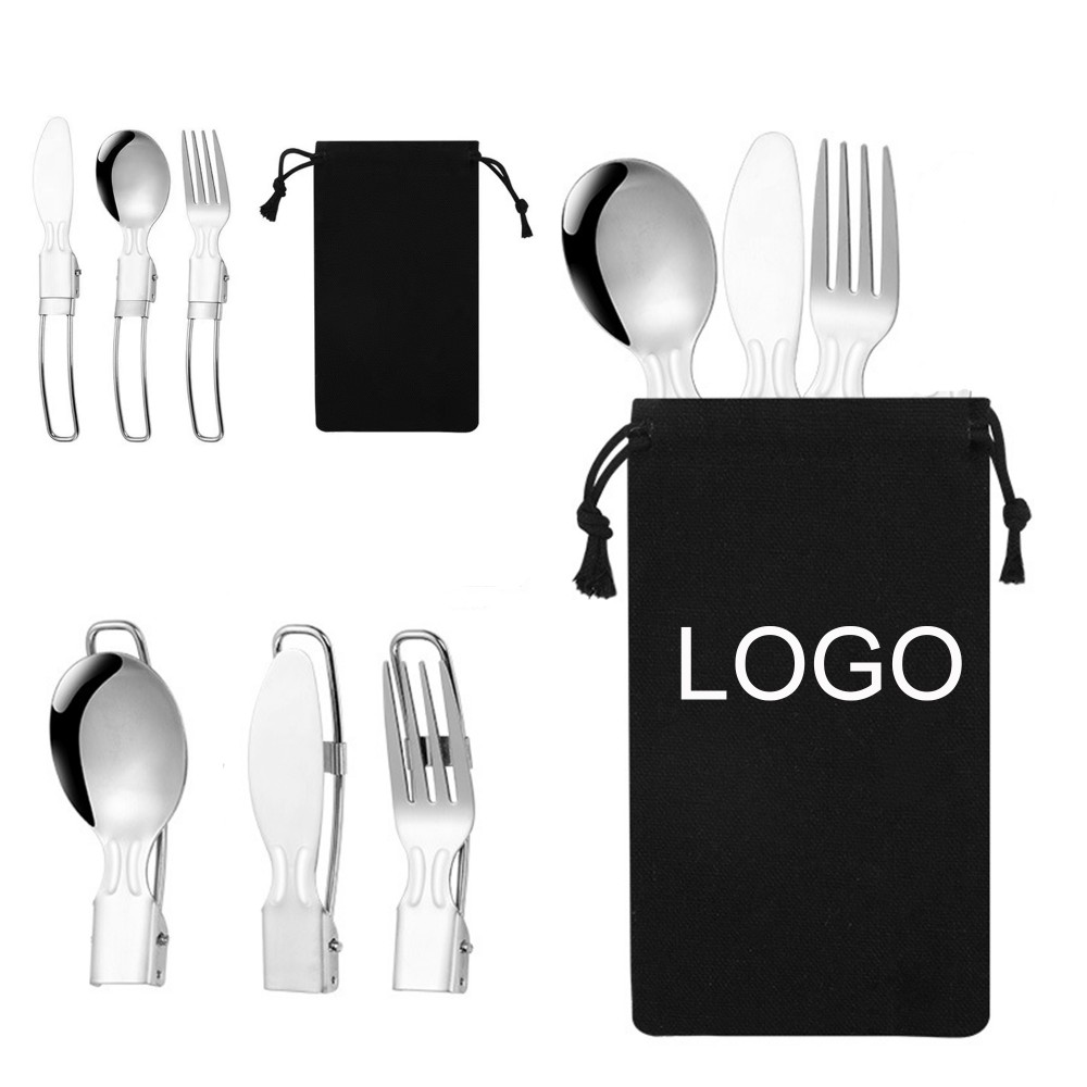 Folding Tableware Three-piece Set