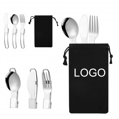 Folding Tableware Three-piece Set