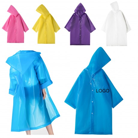 Child EVA Non-disposable Raincoat