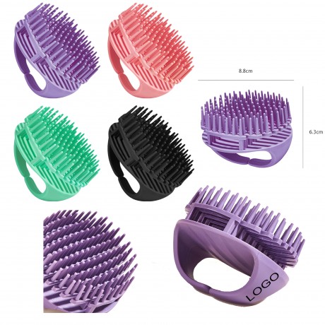 Showerhead Scalp Scrubber Exfoliating Brush