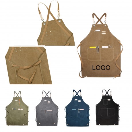 Custom Multifunctional Canvas Apron