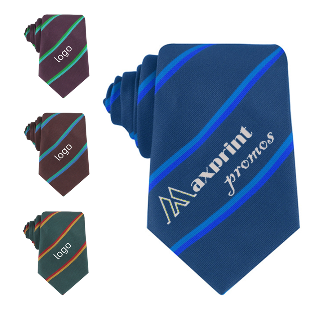 Custom Men's Polyester Silk Tie