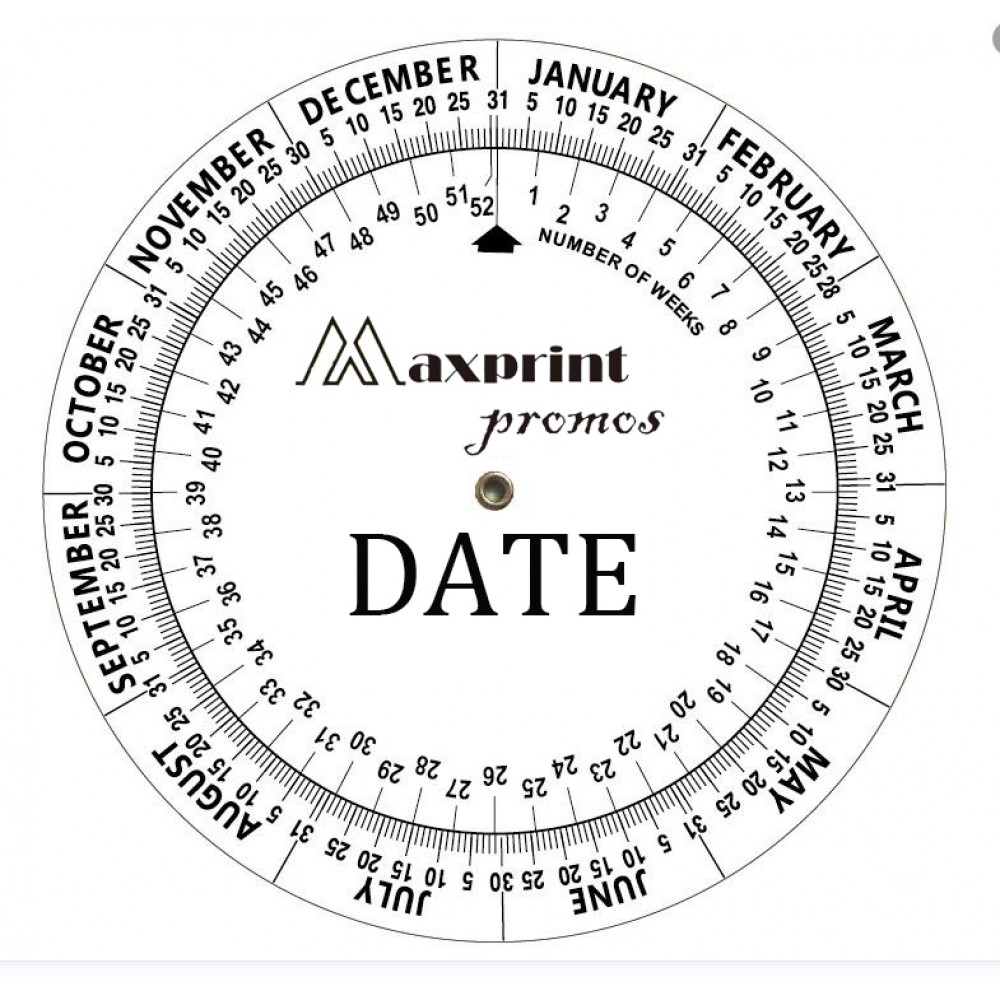 Scheduling Wheel Chart Calendar