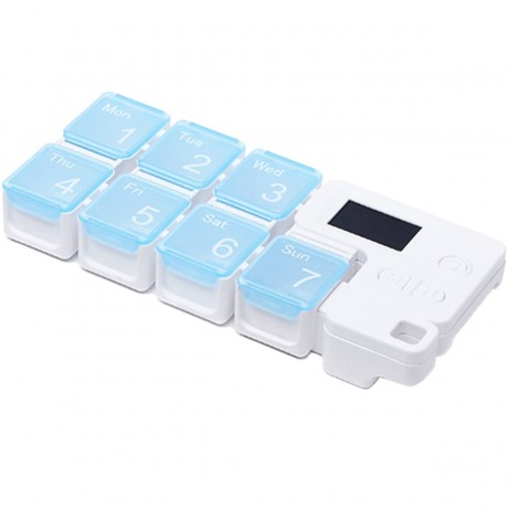  Colorful Pill Box with Alarm Timer(No battery)