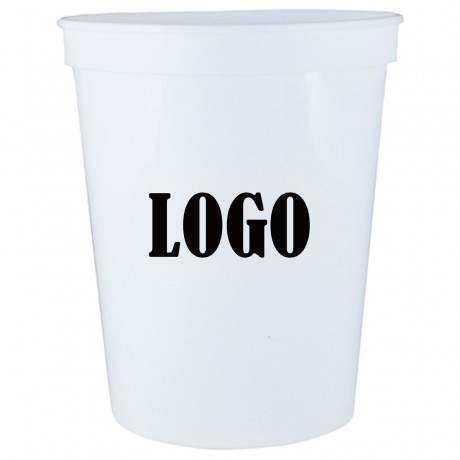 16 oz. Smooth Wall Plastic Stadium Cup