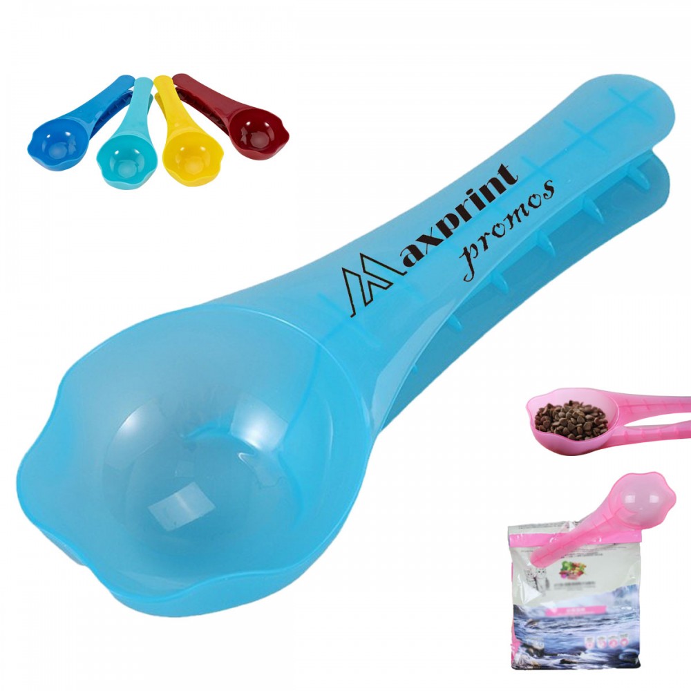 Pet Paw Food Scoop n Clip