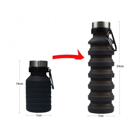 Foldable Silicone Water Bottle