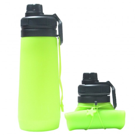 26 Oz Foldable Silicone Water Bottle