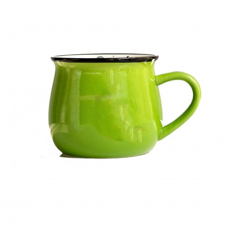 9OZ Multi-colored Vintage Ceramic Mug