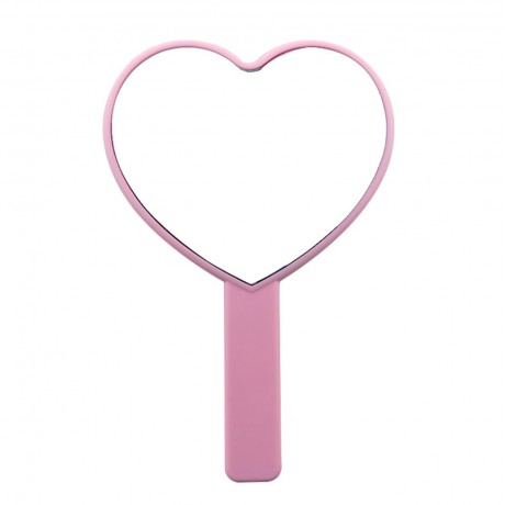 Custom Cute Heart-shaped Mirror