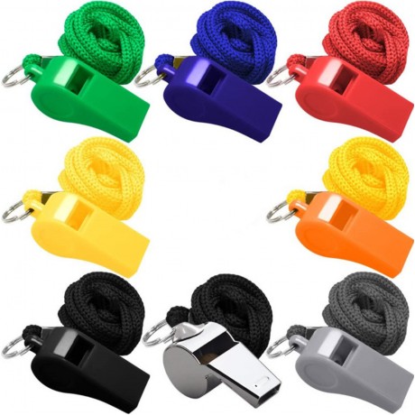 Multi-colored Customizable Whistle