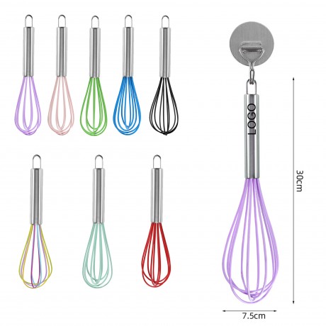 Custom 12" Multicolor Whisk