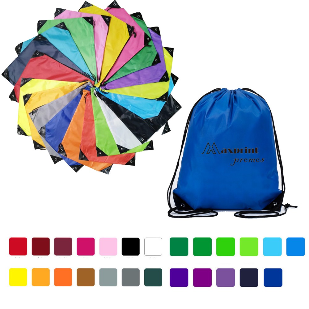 210D Drawstring Backpack Bag