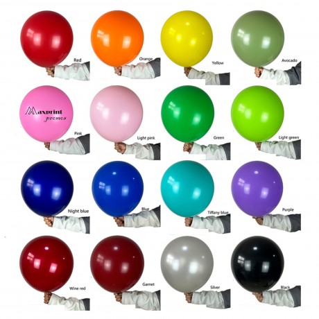 18" Multi-colored Promo Decoration Balloon