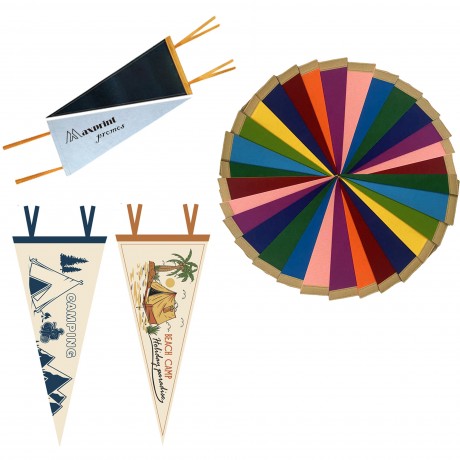 Double-sided Custom Felt Pennant