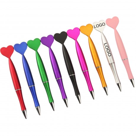 Custom Creative Heart-Shaped Gift Pen