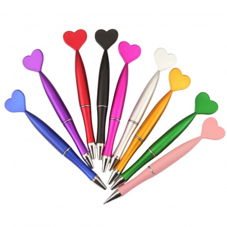 Custom Creative Heart-Shaped Gift Pen