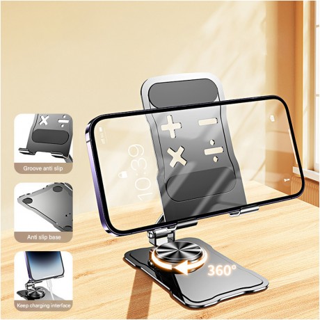 Rotatable Cell Phone Stand with Adjustable Angle