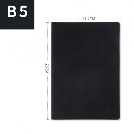 B5 Soft PU Leather Notebook