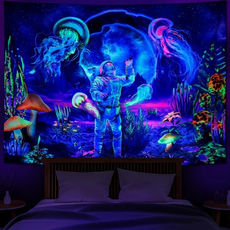 Fluorescence Wall Hanging Fabric Tapestry