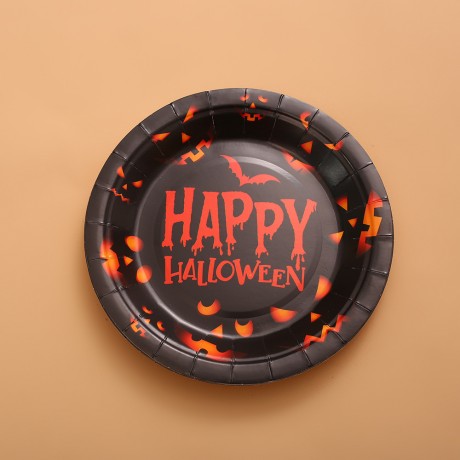 7'' Halloween Paper Plate