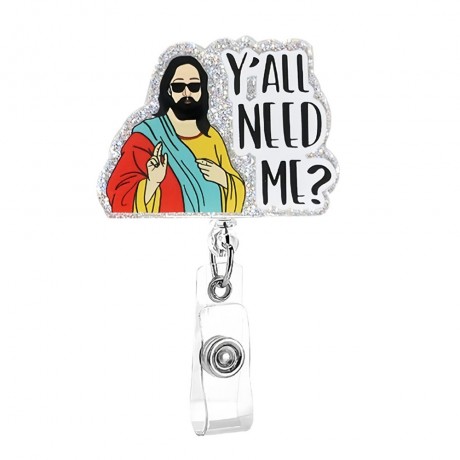 Acrylic Retractable Badge Reel