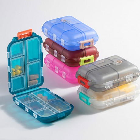 Travel Pocket Daily Medicine Case Pill Organizer Box