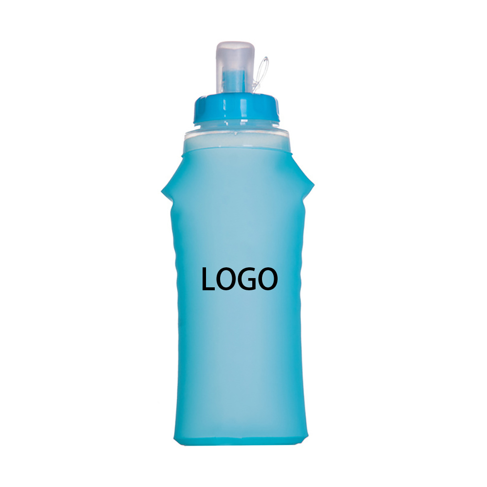 16Oz Reusable Collapsible TPU Outdoor Sports Water Bag