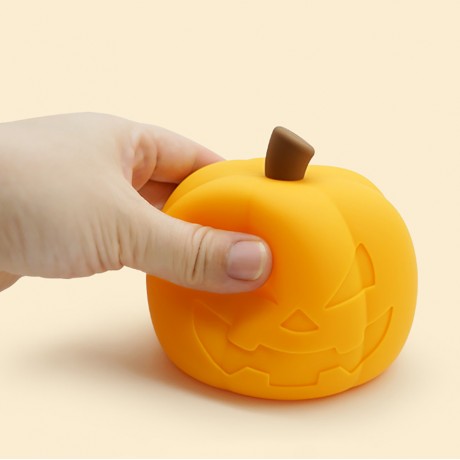 Halloween Silicone Led Pumpkin Lantern