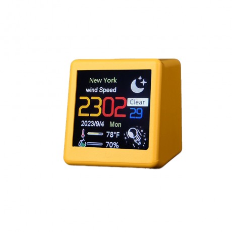 Multi-Function Information WiFi Smart Desktop Clock