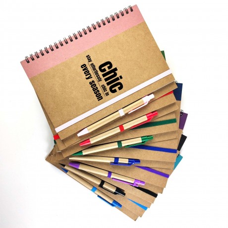 Eco-friendly Notebook with Pen