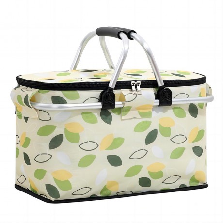 Insulated Folding Picnic Basket