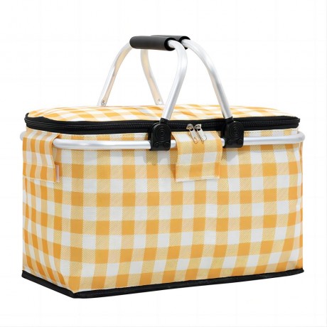 Insulated Folding Picnic Basket