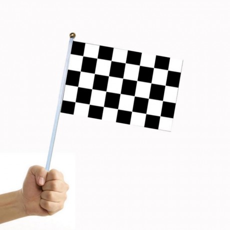 Customized Handheld Flag with Pole