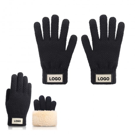 Outdoor Cold-Resistant Knitted Gloves