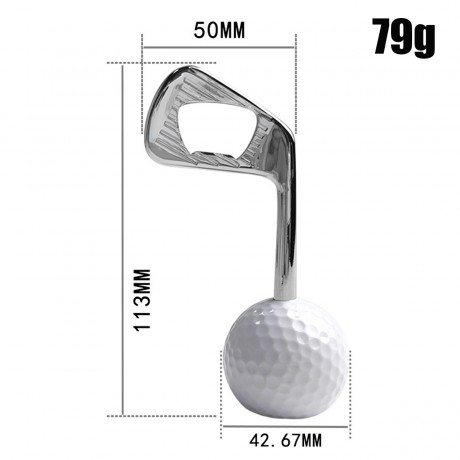 Golf Ball Shape Bottle Opener