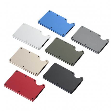 Aluminum Alloy Card Holder Wallet