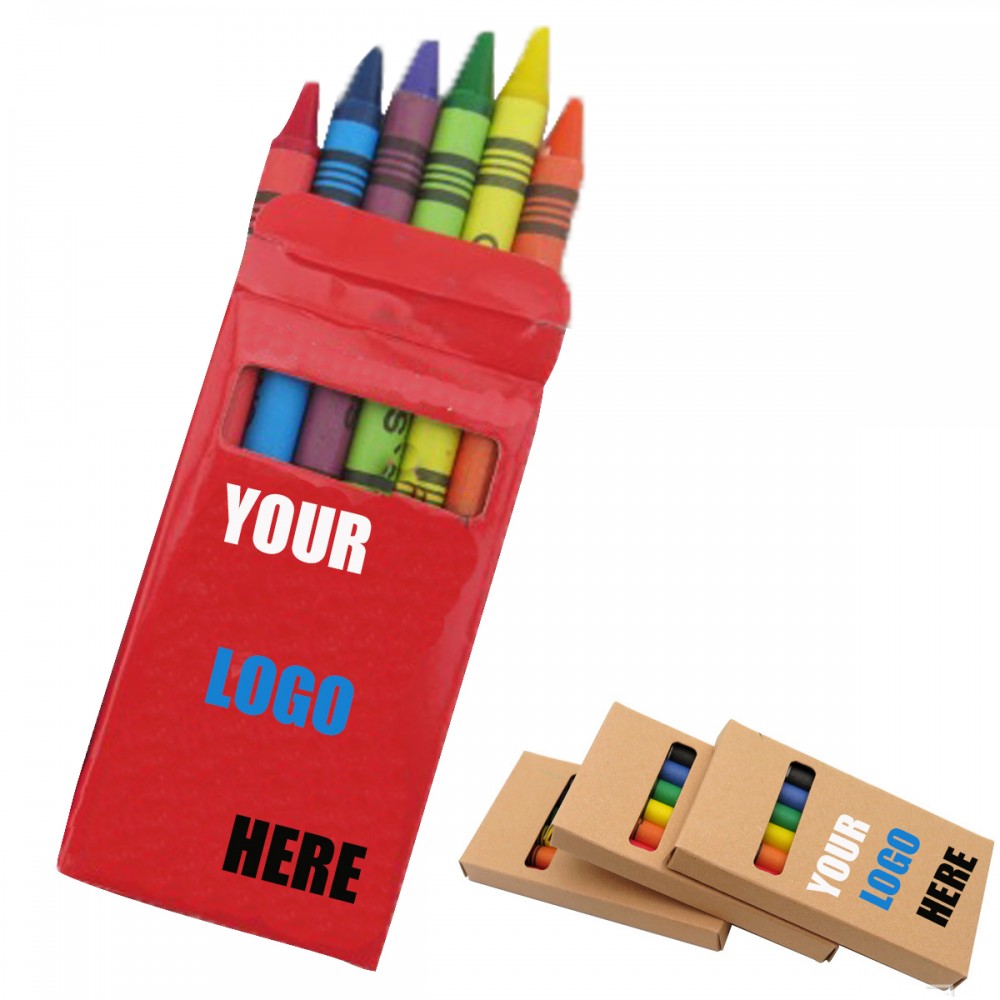 6 Pack Crayon Set