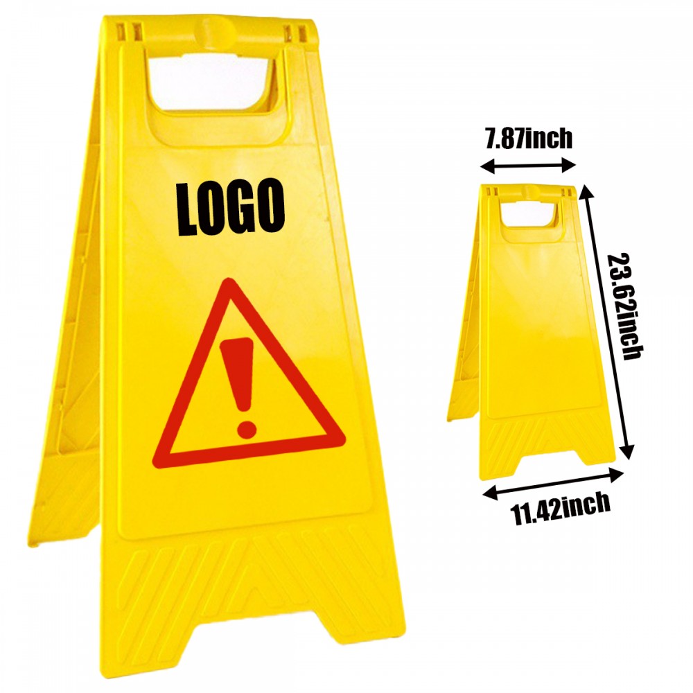 Yellow Floor Warning Sign