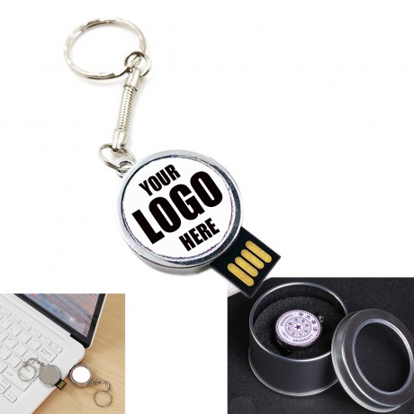 Round 8GB USB Flash Drive